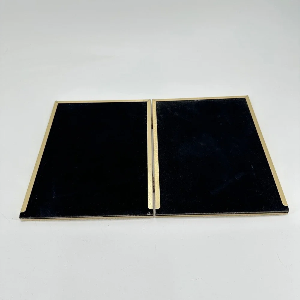 Heirloom Gold Metal Double Hinged 5x7 Picture Frame 183357GW Tabletop Decor